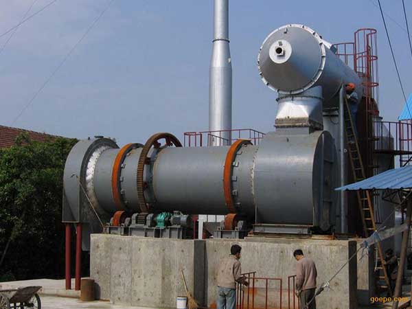 Medical waste rotary kiln incinerator